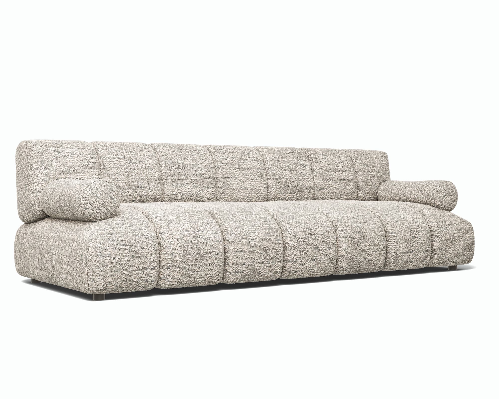 sofa boucle wizualizacja 3d packshot